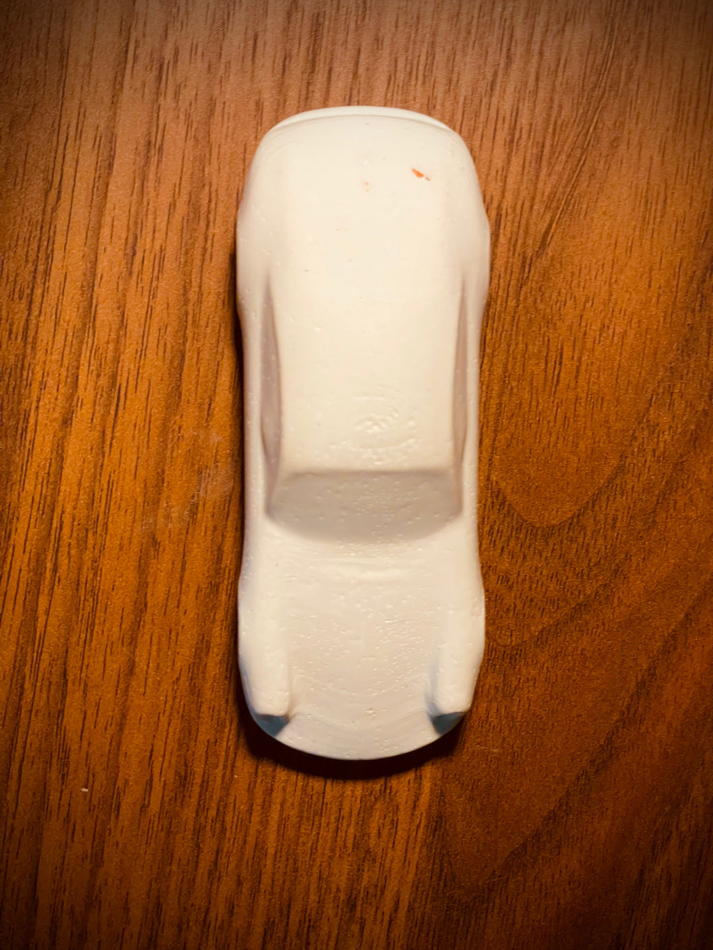 911 Skulptur aus Gipskeramik - 10cm in weiß